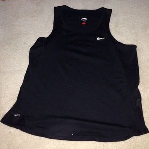 Black nike tank top