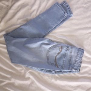 SO light blue jeans