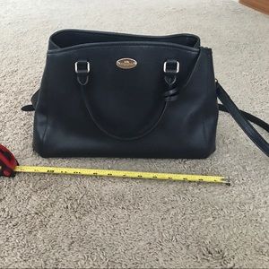 Coach dark blue Satchel/crossbody bag