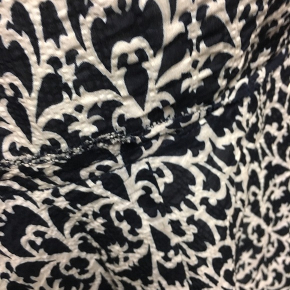 J. Crew navy and white strapless dress - Picture 6 of 6