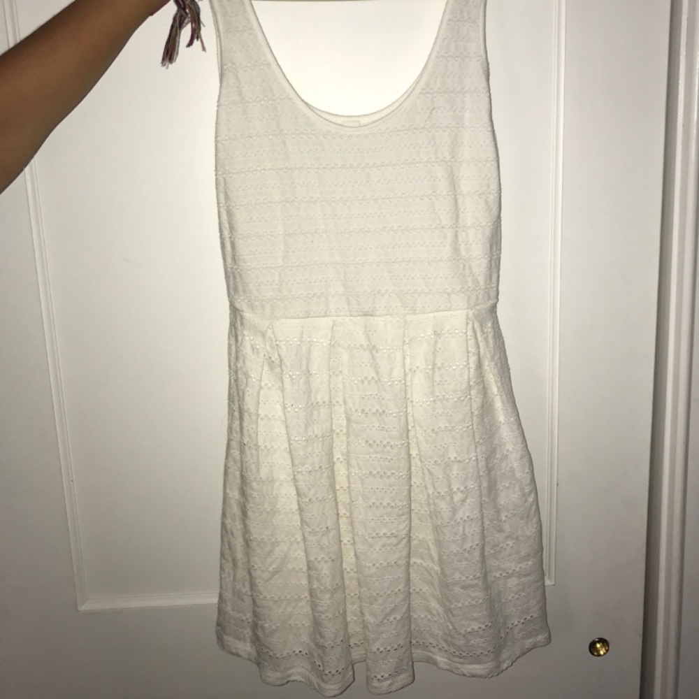 White dress
