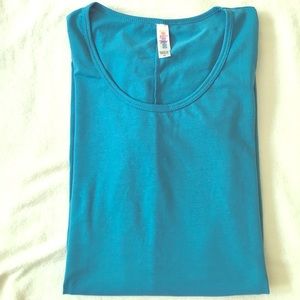 Lularoe LLR blue perfect t size xs