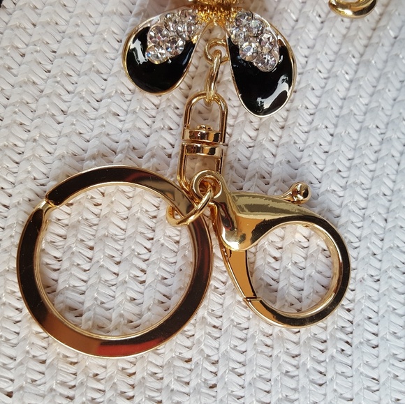 Donkey Rhinestone Keychain - Picture 4 of 4