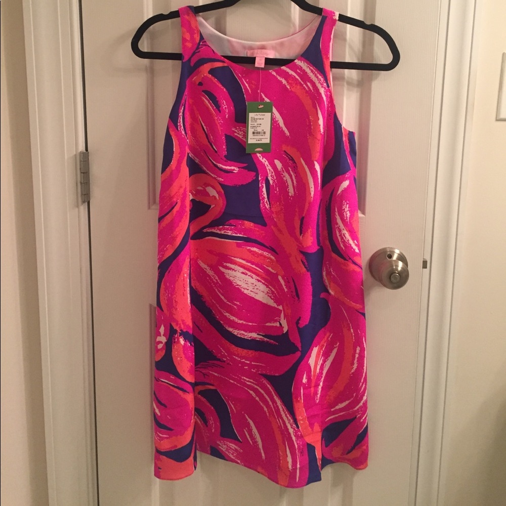 NWT Lilly Pulitzer shift dress in Plume Bloom