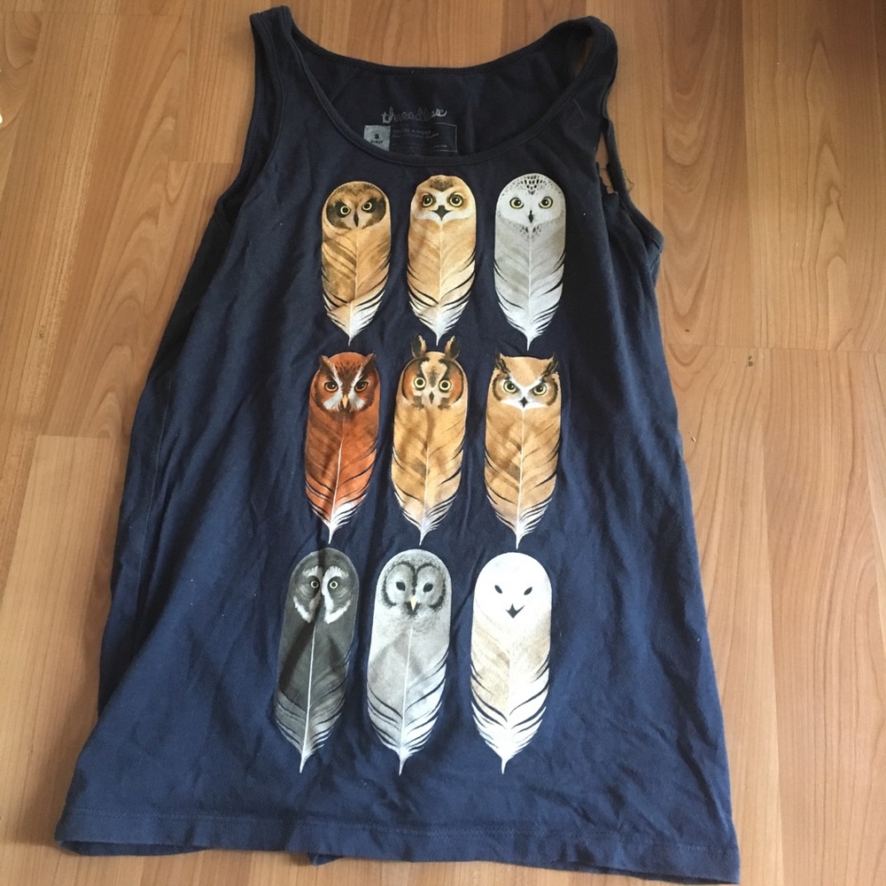 One of a kind whimsical Graphic tank