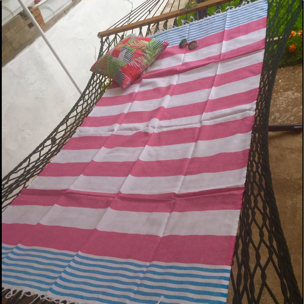 100% cotton Turkish Vegan Peshtemal Blanket/Towel