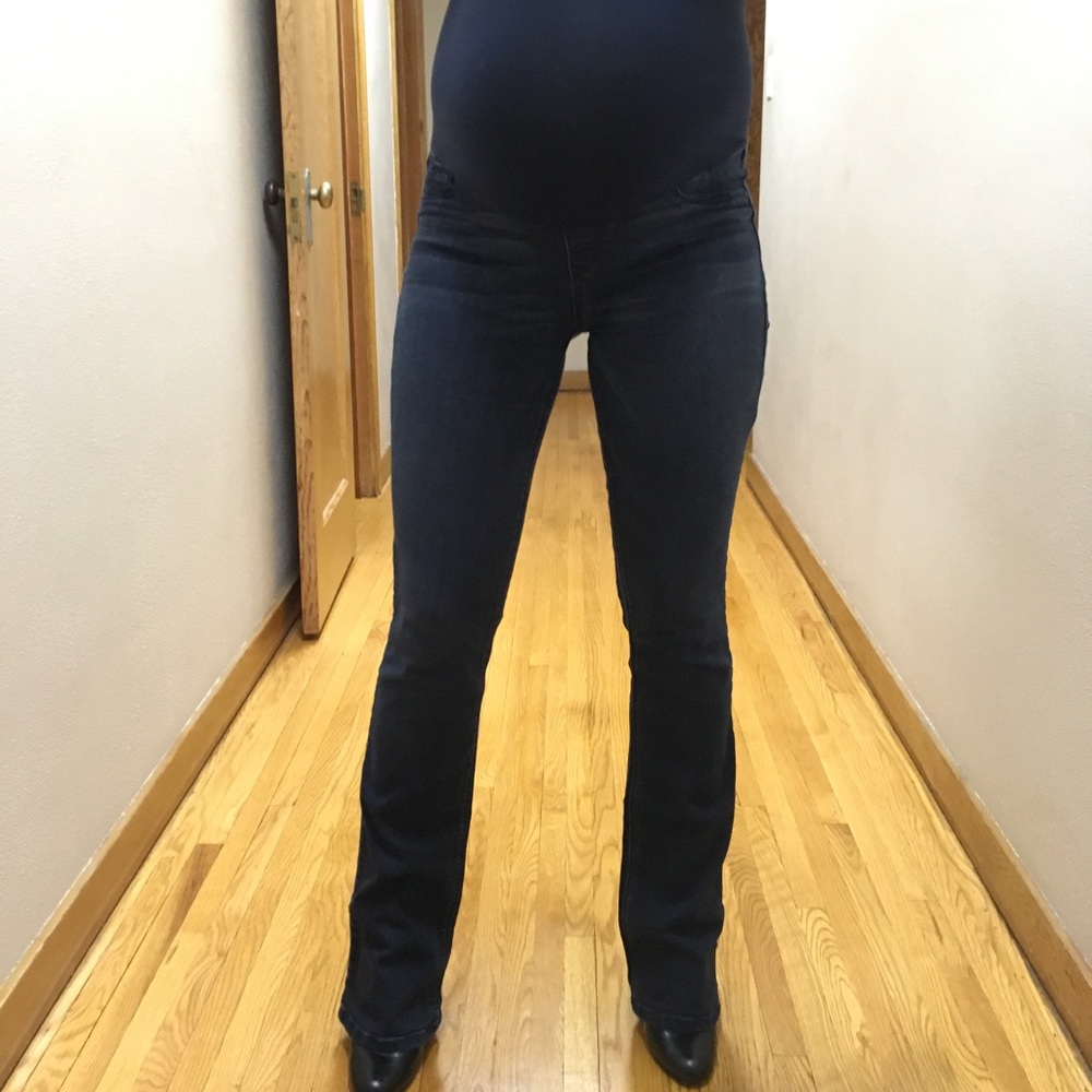 A Pea in a Pod Bootcut Maternity Jeans
