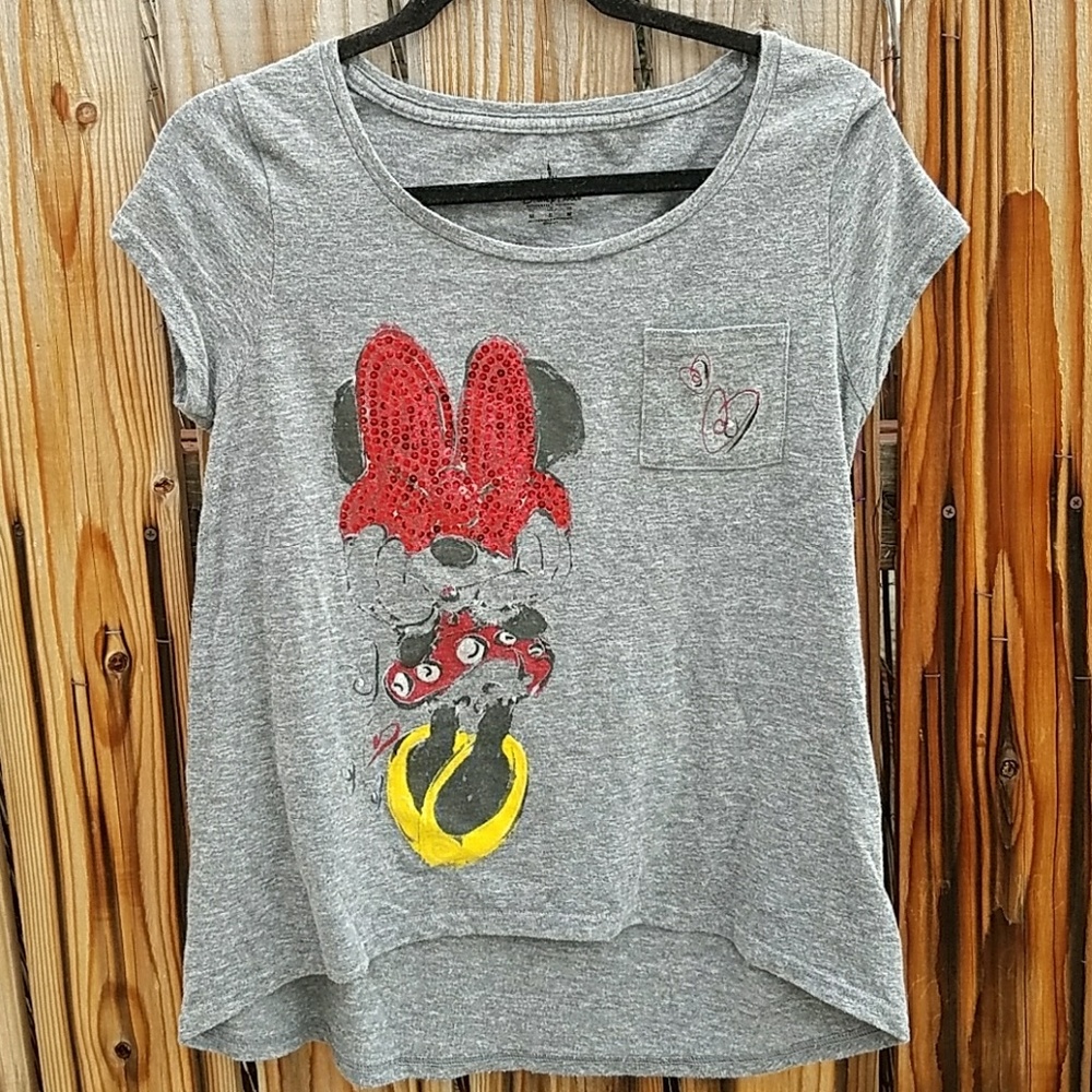 Minnie mouse short sleeve top
