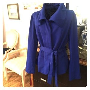 Cobalt blue jacket