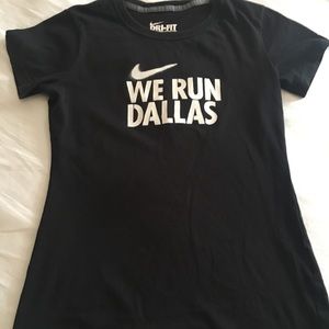 Nike "We Run Dallas" Slim-Fit Tee