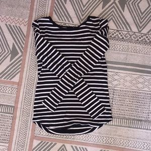 B&W striped long sleeve Forever 21