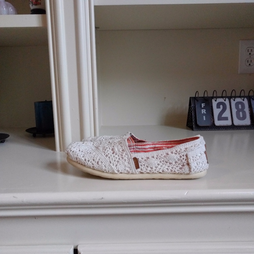 Madden Girl crochet shoes