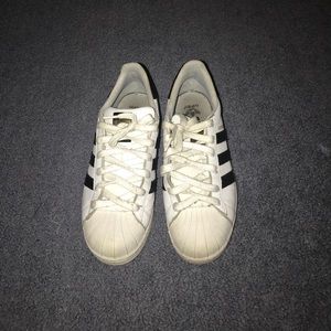 Black and White Adidas