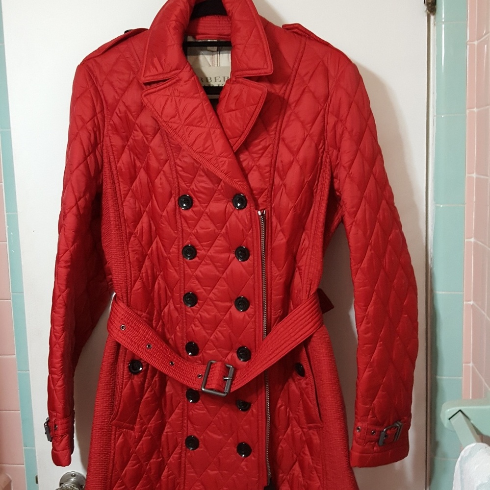 Burberry Quilted Puffer Coat