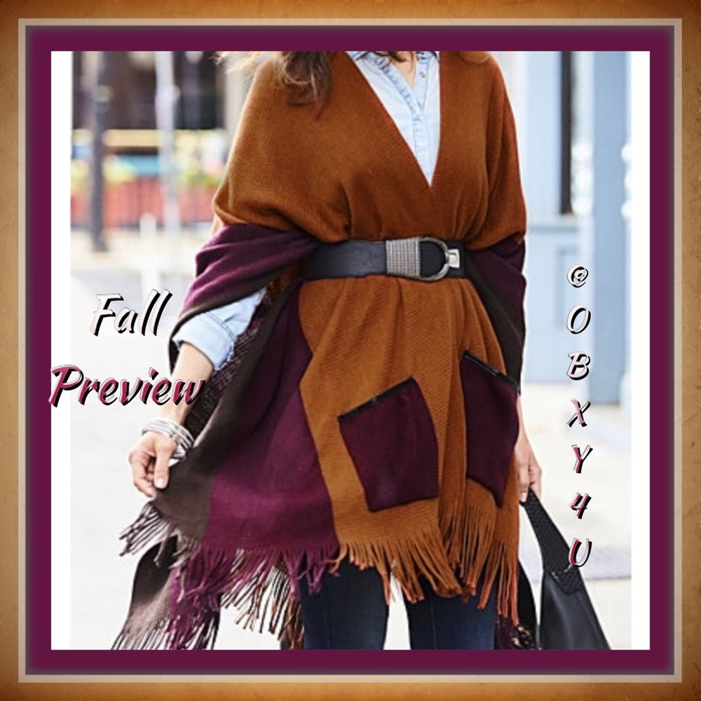 🎉🌟HP🌟1 LEFT Burgundy Colorblock🎉