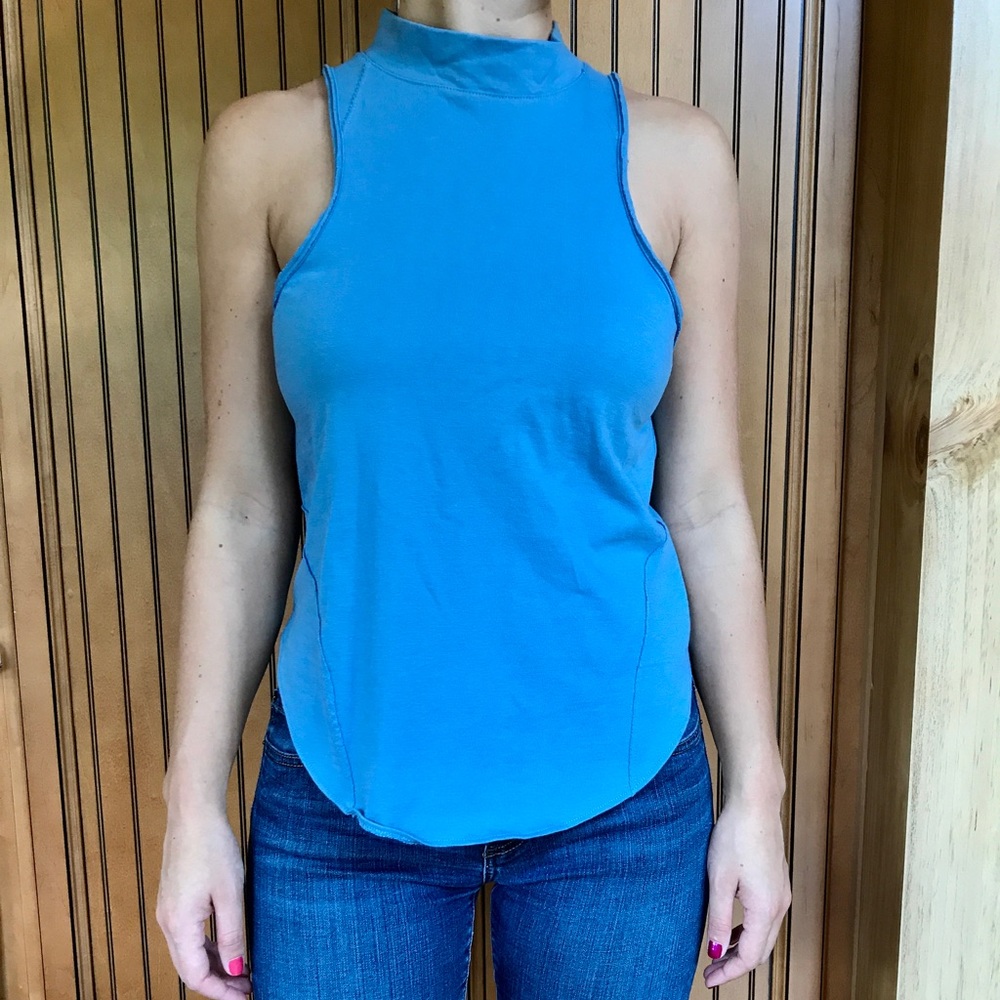 Free People top with an edgy back