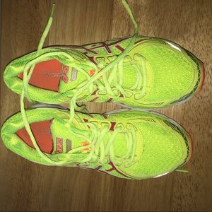 Asics Yellow Sneakers