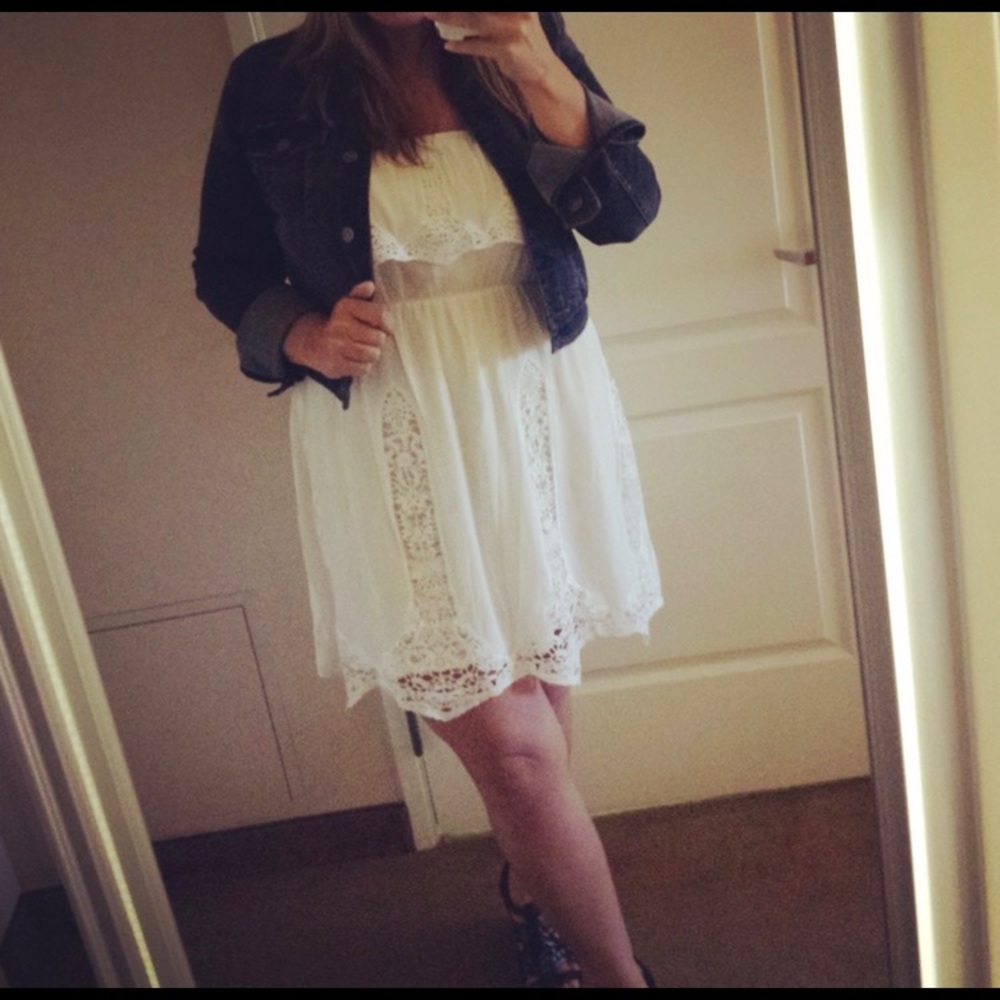 Strapless Dress By Mystree Size Large