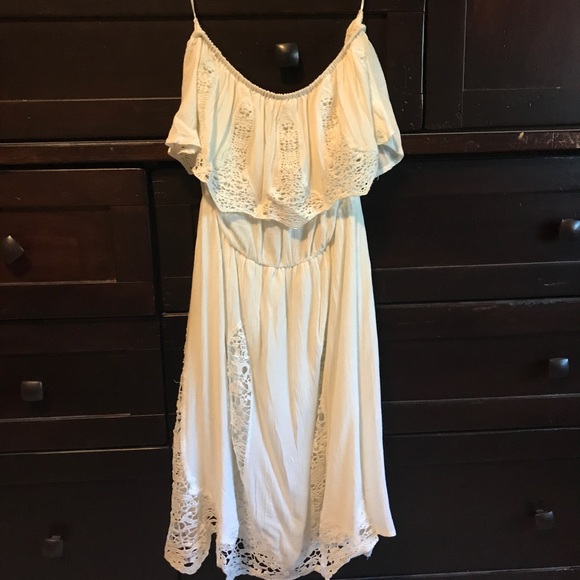 Strapless Dress By Mystree Size Large - Picture 4 of 8