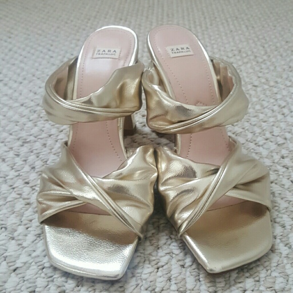 Gold Sandals - Picture 2 of 7