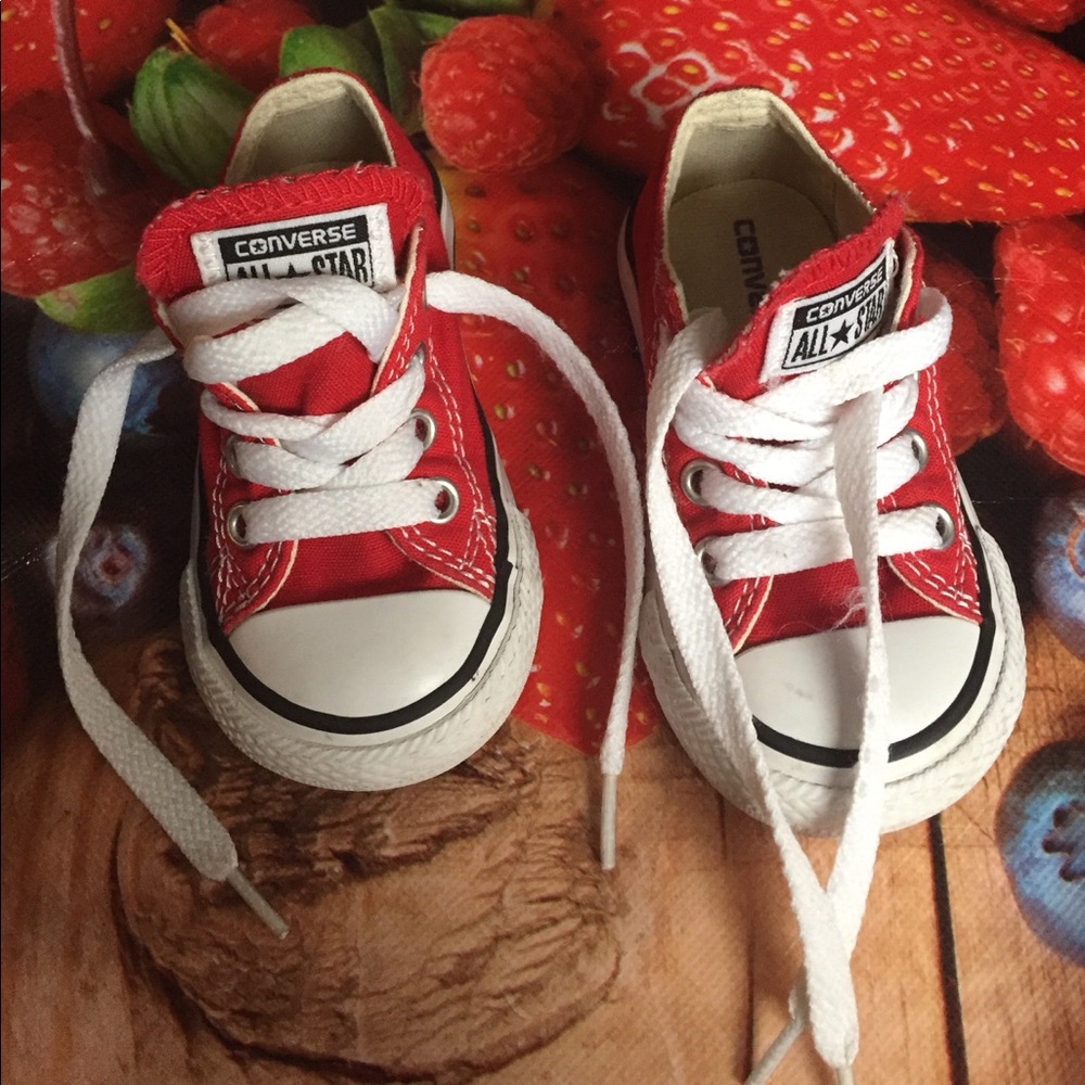 Red Converse for Baby/Toddler
