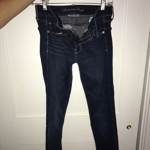 Dark wash jeans