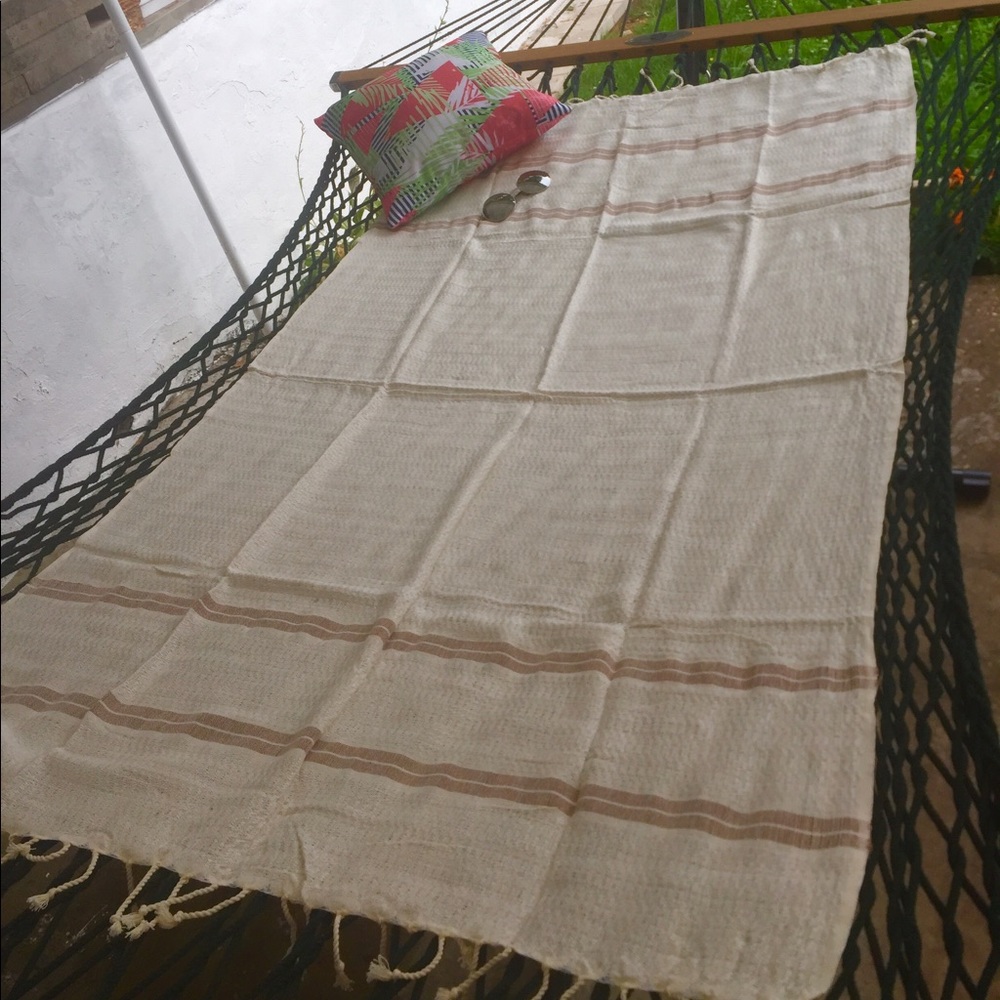 100% cotton Turkish Vegan Peshtemal Blanket/Towel