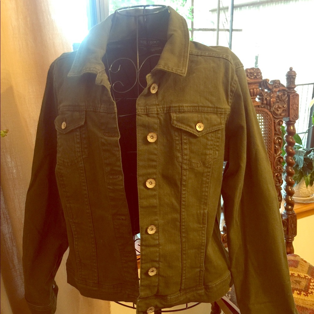 Olive green jacket