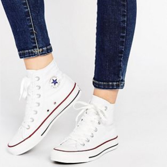 Converse Shoes - NWT Converse Adult Fabric All Star/White WMNS