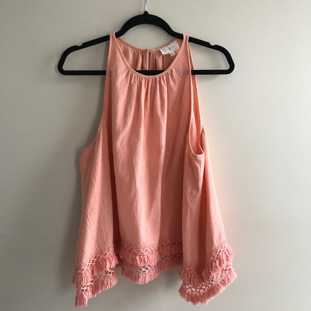 Fringe Trapeze Top