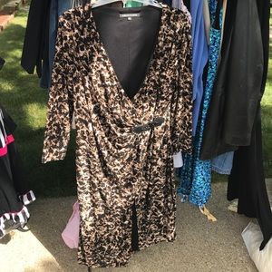 Woman's wrap dress