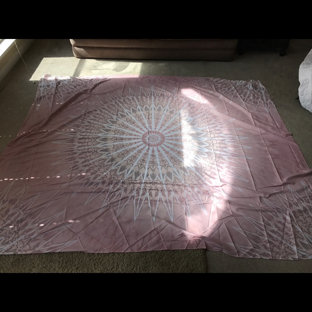 Pink tapestry