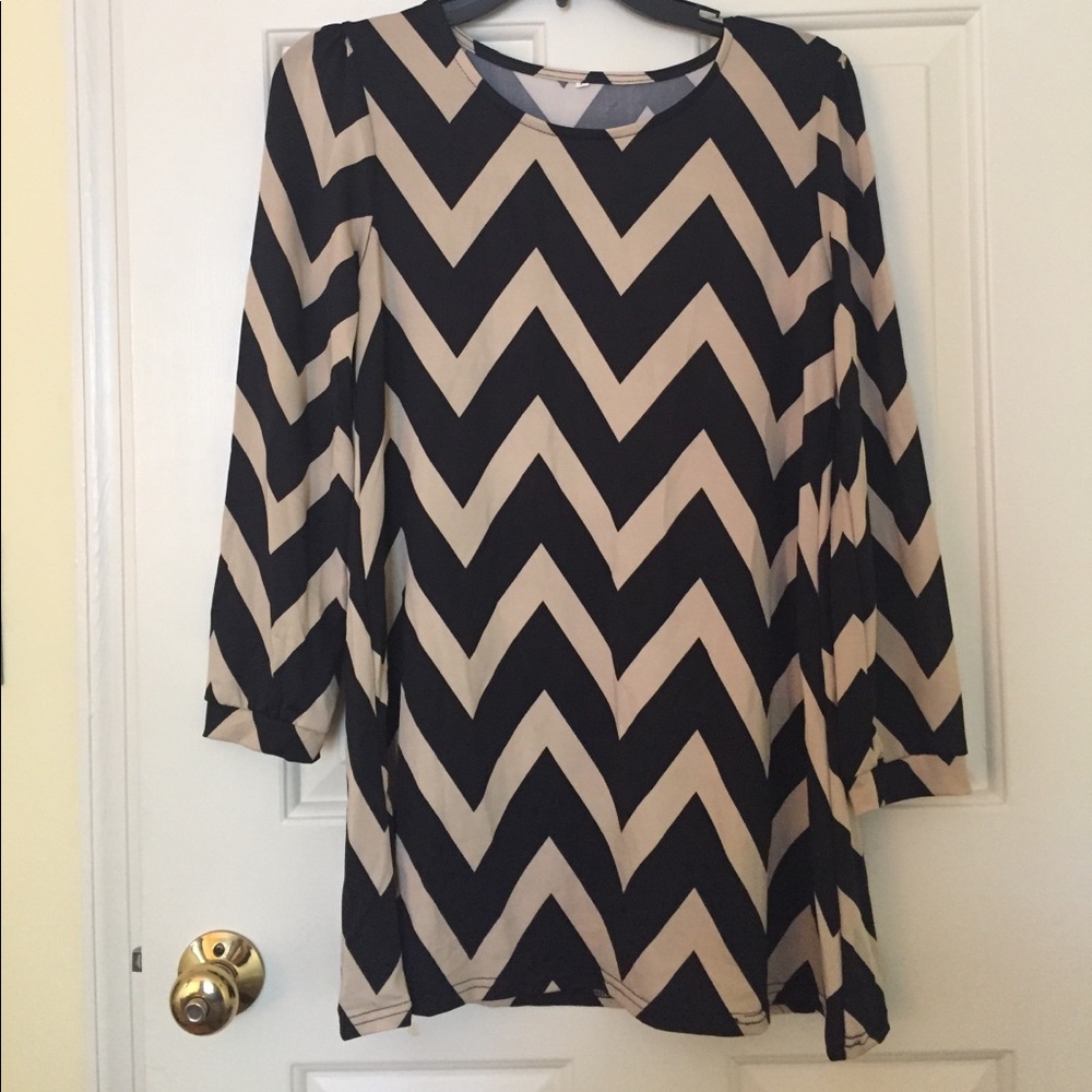 Chevron Tunic Dress