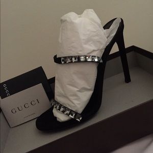 Gucci Black Diamond Sandal