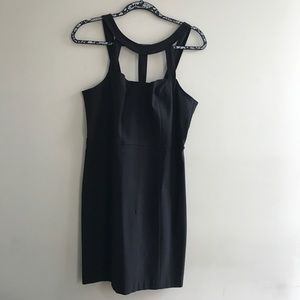Black Form Fitting Party Dress
