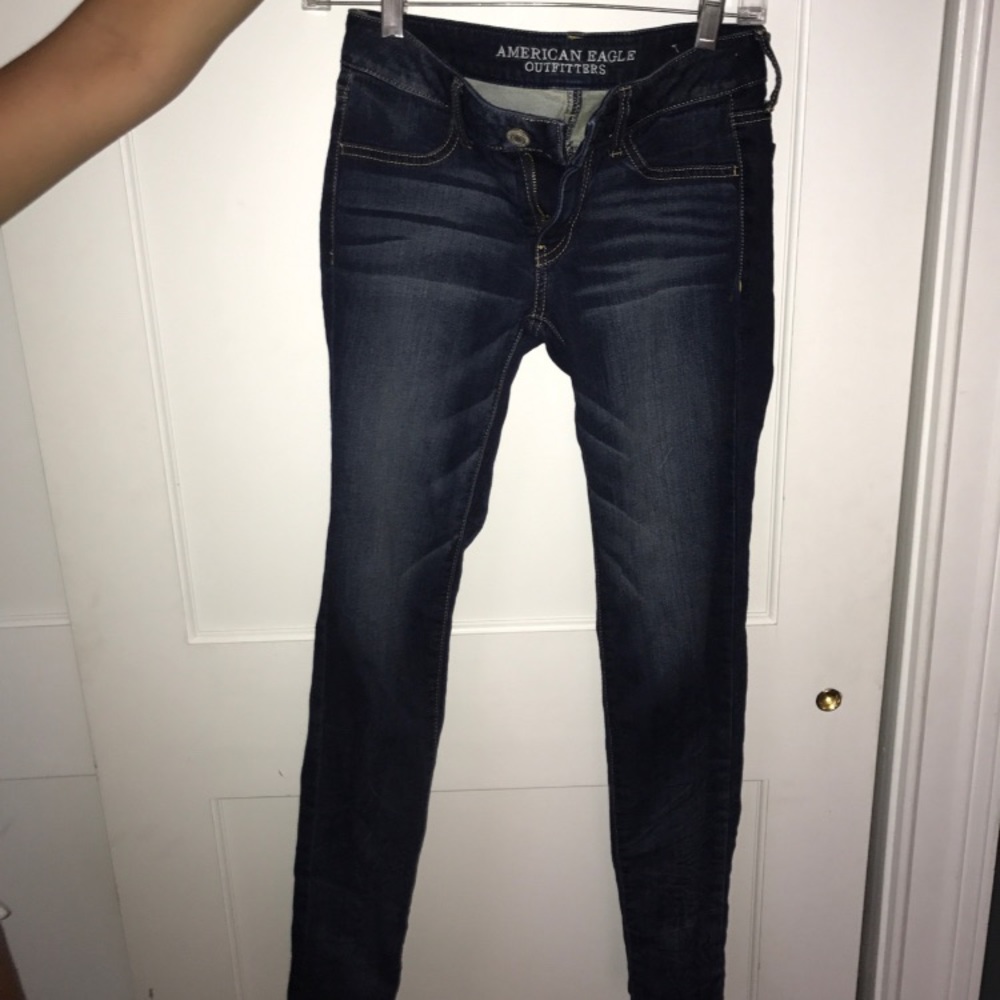 Dark was jeans