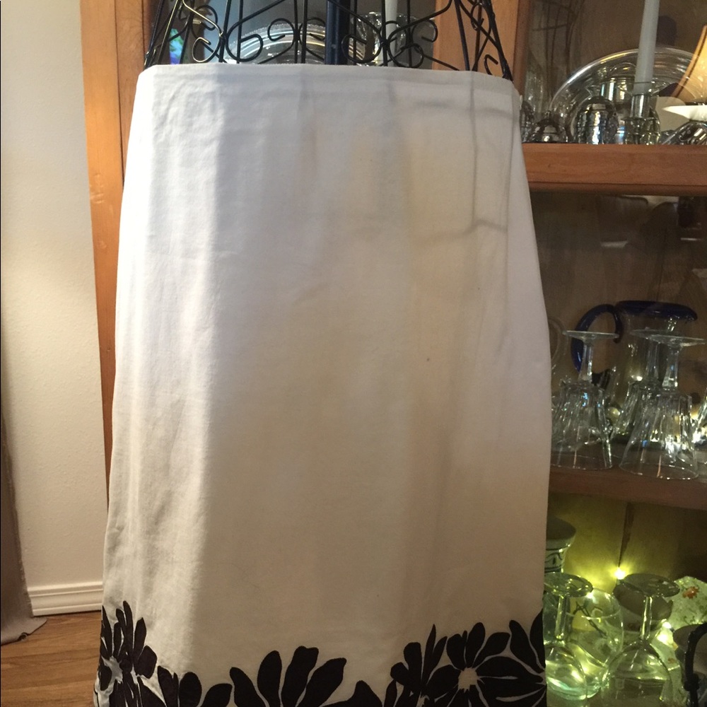 Black and White skirt