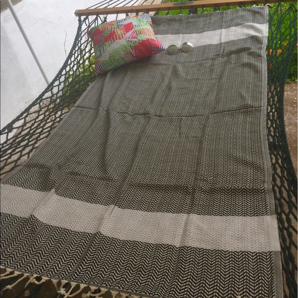 100% cotton Turkish Vegan Peshtemal Blanket/Towel