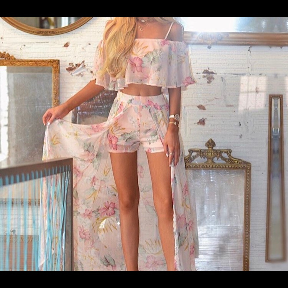 Two piece maxi