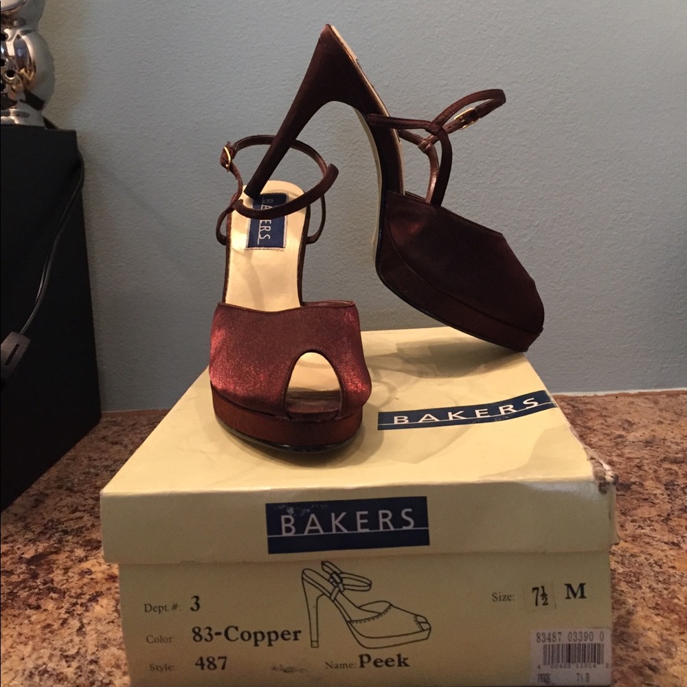 Brown heels