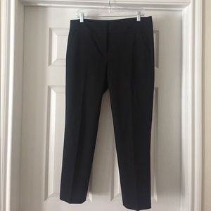 Ann Taylor Loft Black Marisa Ankle Dress Pants