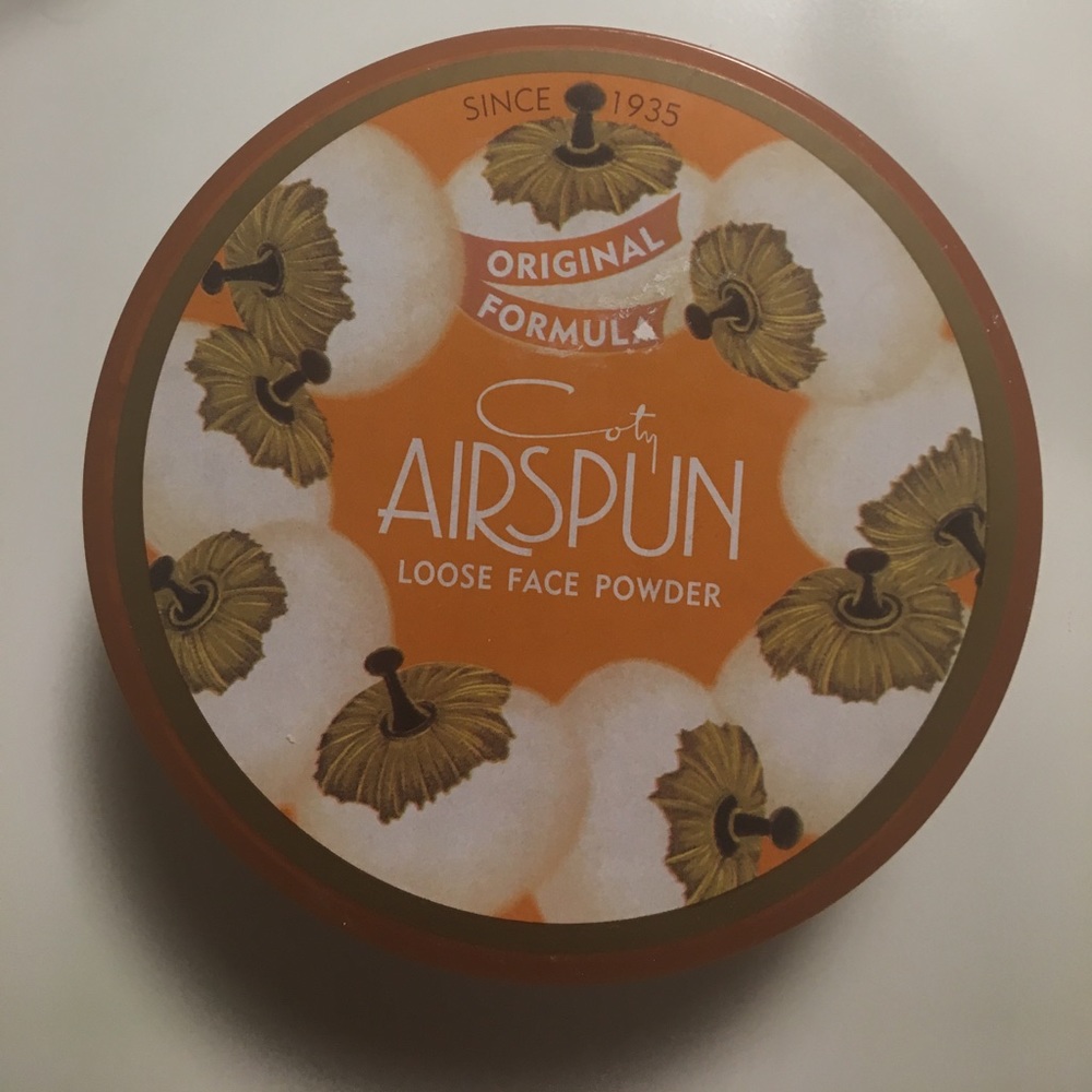 Air spun loose powder