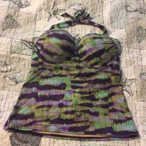 Victoria's Secret padded push up tankini top