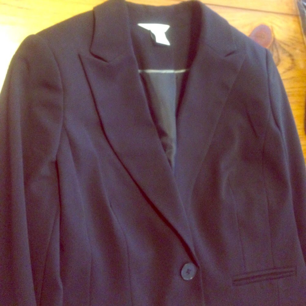 NWT Liz Claiborne navy blazer