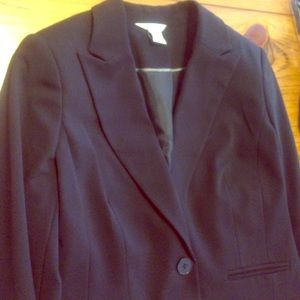NWT Liz Claiborne navy blazer