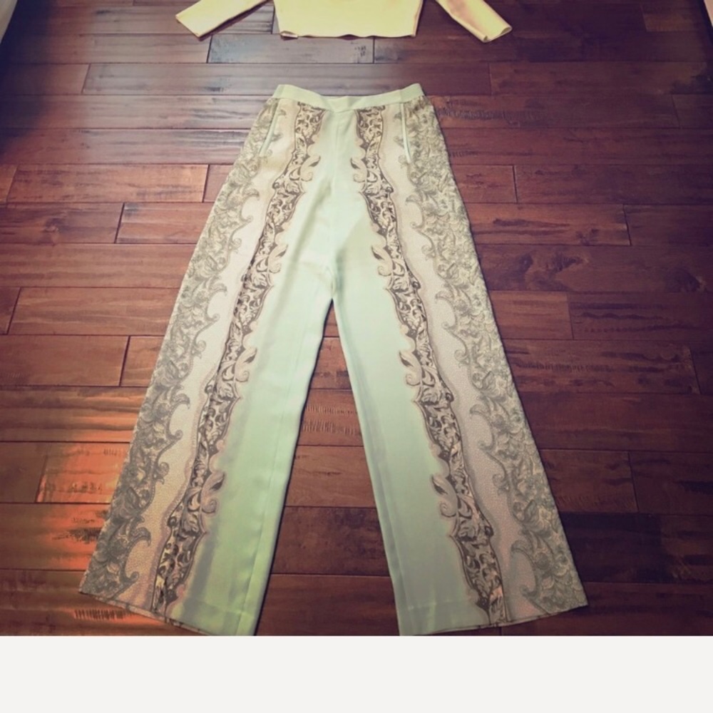 BCBGMAXAZRIA, high rise pants