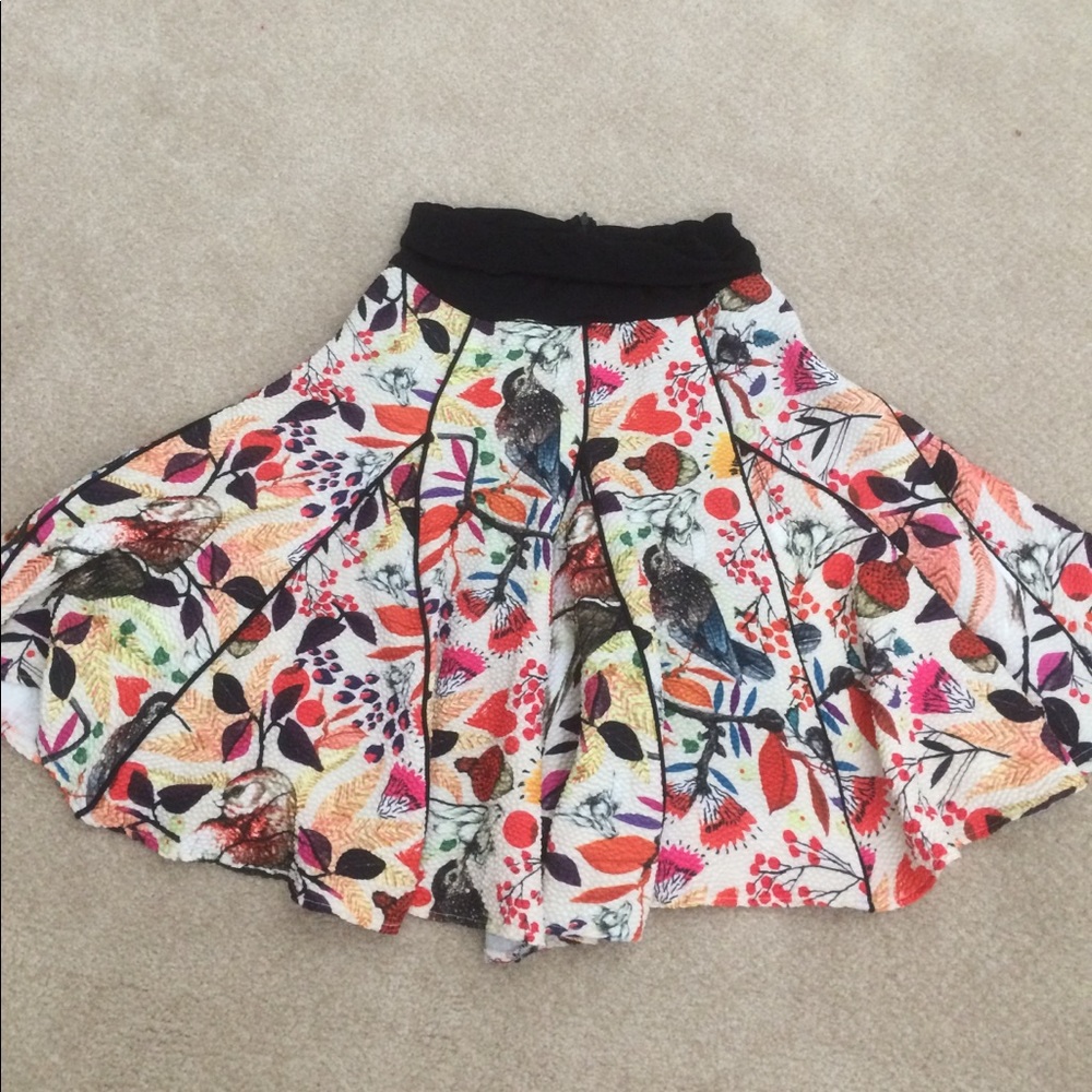Nwot Anthropologie Eva Franco Songbird Skirt S