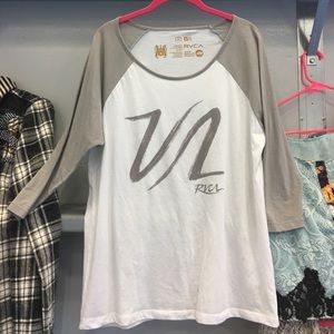RVCA baseball tee