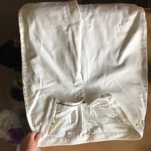 Talbots white pants