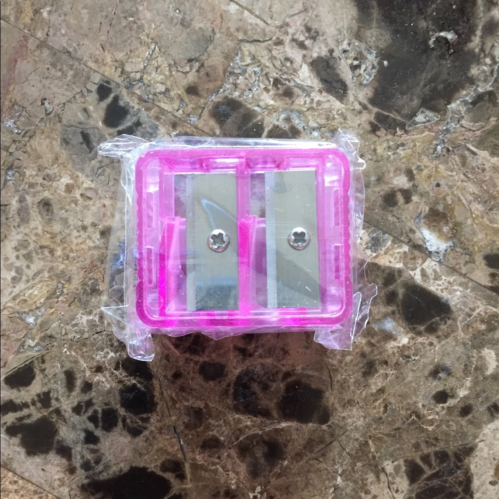 🆕Pink makeup dual pencil sharpener